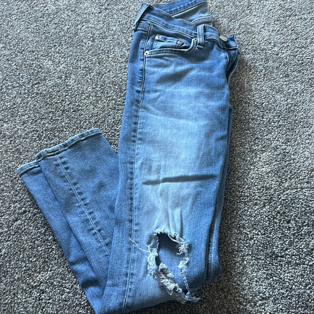 Capri rag and bone distressed skinny